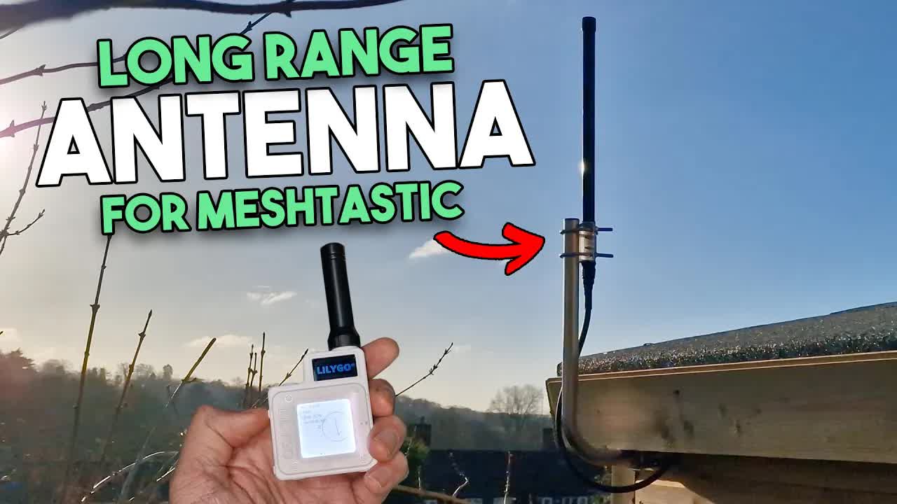 How To Install A Long Range Antenna For Meshtastic!!!