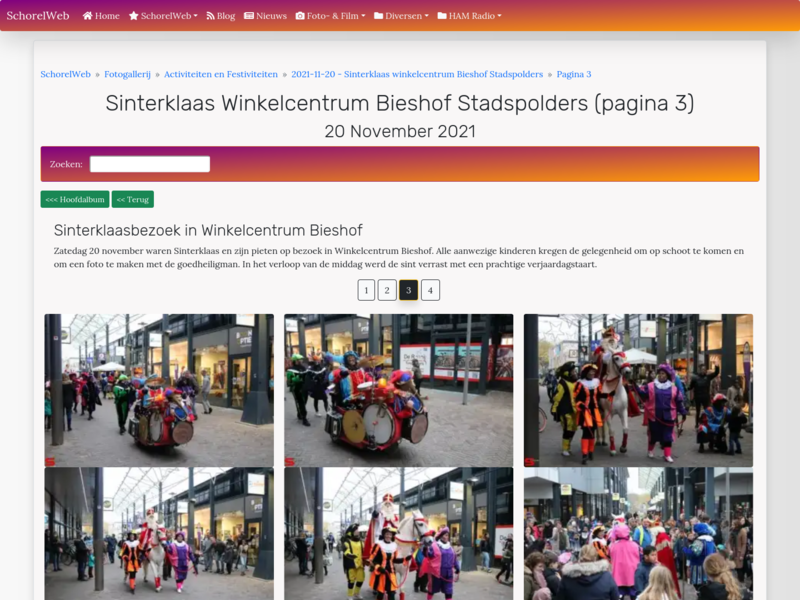 Sinterklaas winkelcentrum Bieshof Stadspolders (pagina 3)