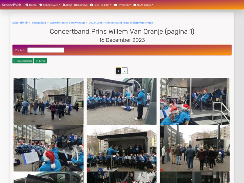 Concertband Prins Willem van Oranje (pagina 1)