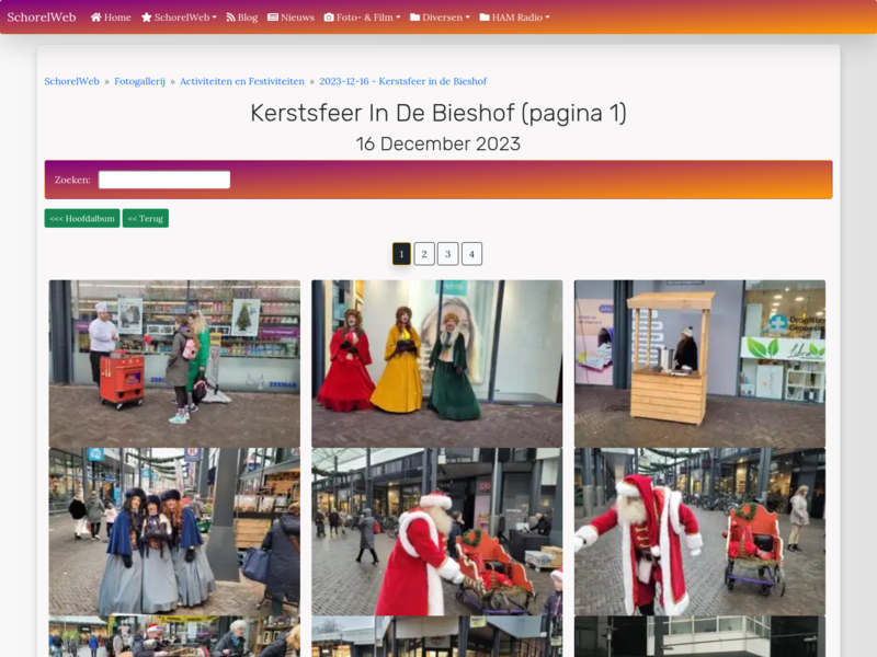 Kerstsfeer in de Bieshof (pagina 1)