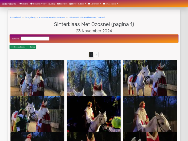 Sinterklaas met Ozosnel (pagina 1)