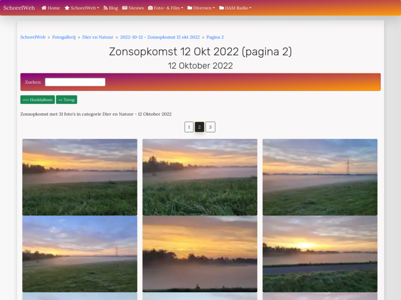 Zonsopkomst 12 okt 2022 (pagina 2)