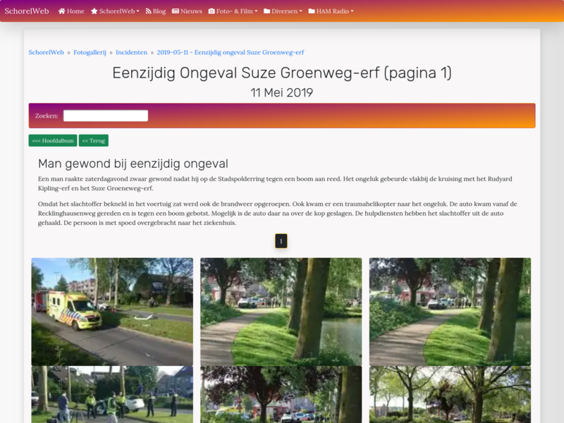 Eenzijdig ongeval Suze Groenweg-erf (pagina 1)