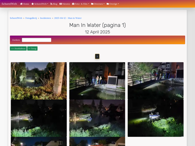 Man in Water (pagina 1)