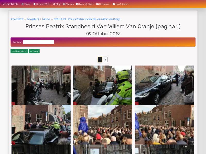 Prinses Beatrix standbeeld van willem van Oranje (pagina 1)