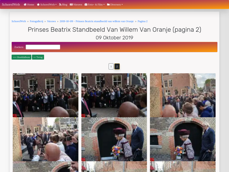 Prinses Beatrix standbeeld van willem van Oranje (pagina 2)