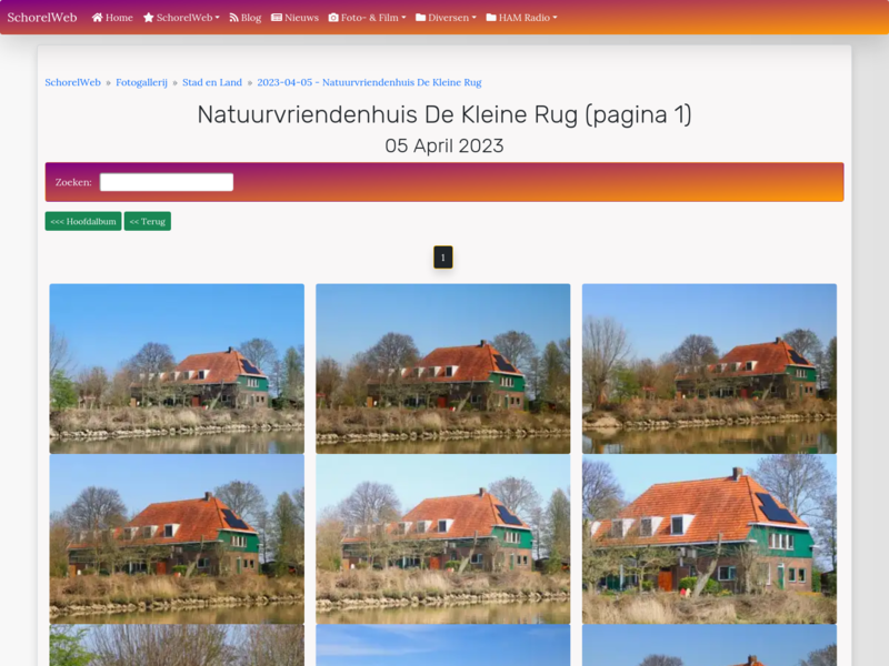 Natuurvriendenhuis De Kleine Rug (pagina 1)