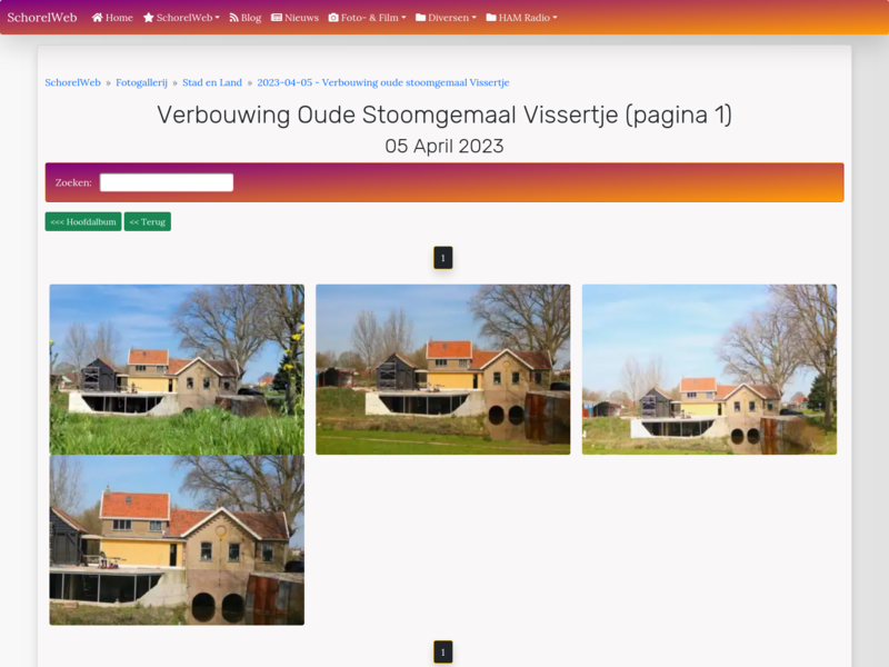 Verbouwing oude stoomgemaal Vissertje (pagina 1)