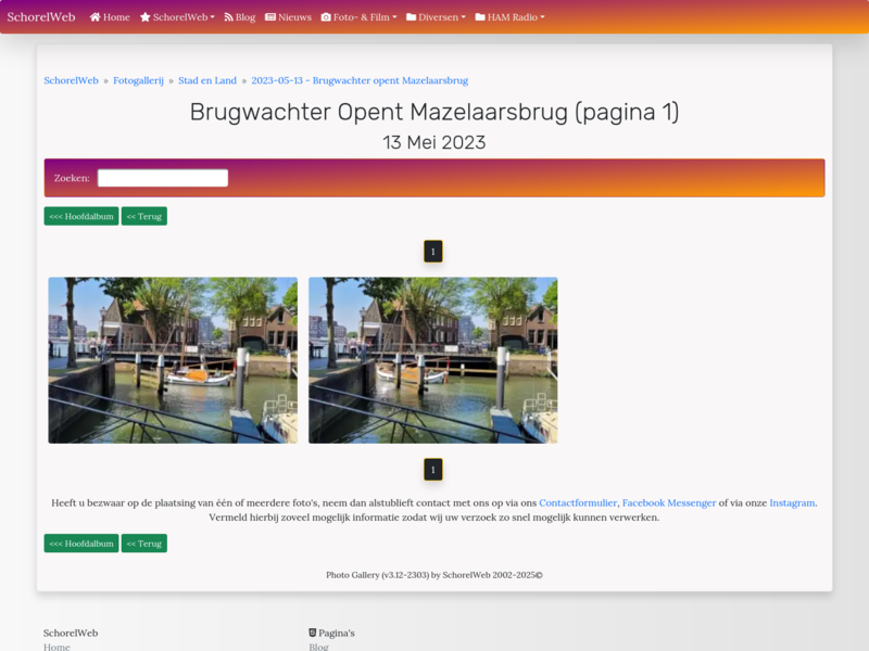Brugwachter opent Mazelaarsbrug (pagina 1)
